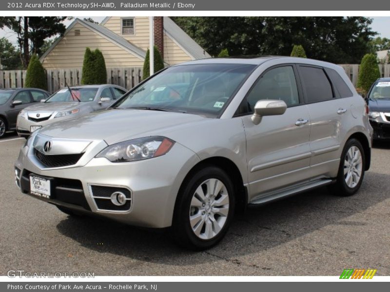 Palladium Metallic / Ebony 2012 Acura RDX Technology SH-AWD