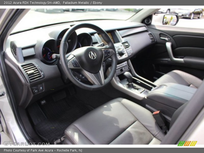 Ebony Interior - 2012 RDX Technology SH-AWD 