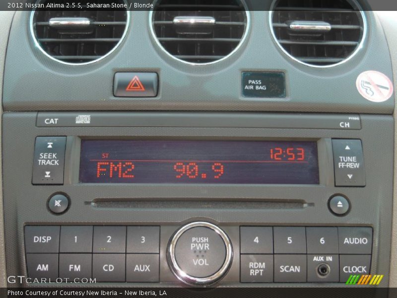 Saharan Stone / Blonde 2012 Nissan Altima 2.5 S