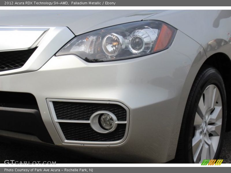 Palladium Metallic / Ebony 2012 Acura RDX Technology SH-AWD