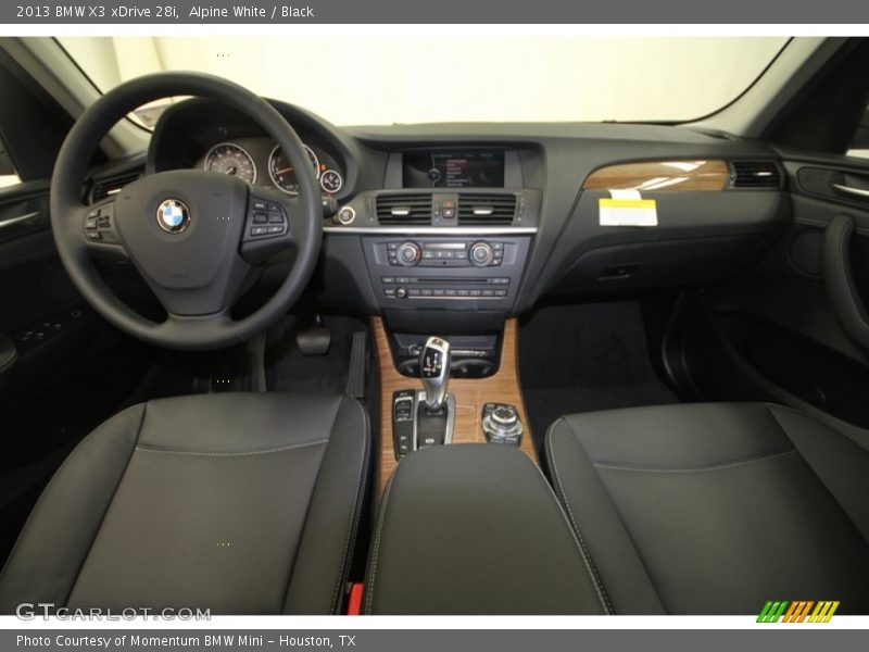 Alpine White / Black 2013 BMW X3 xDrive 28i