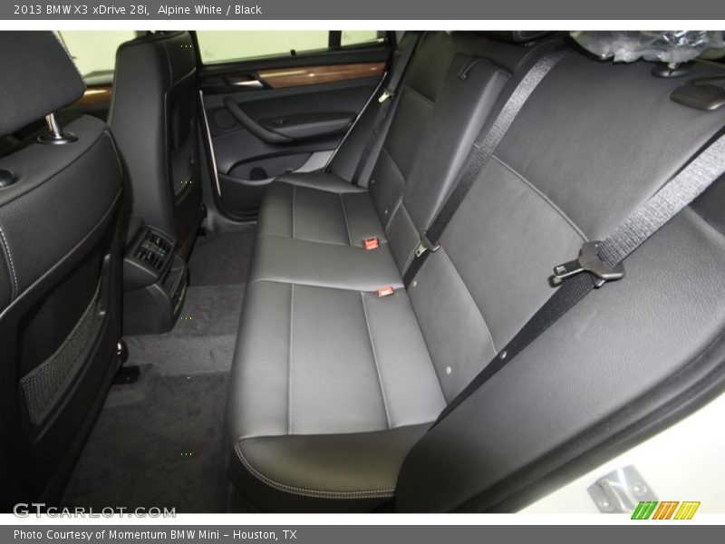 Alpine White / Black 2013 BMW X3 xDrive 28i