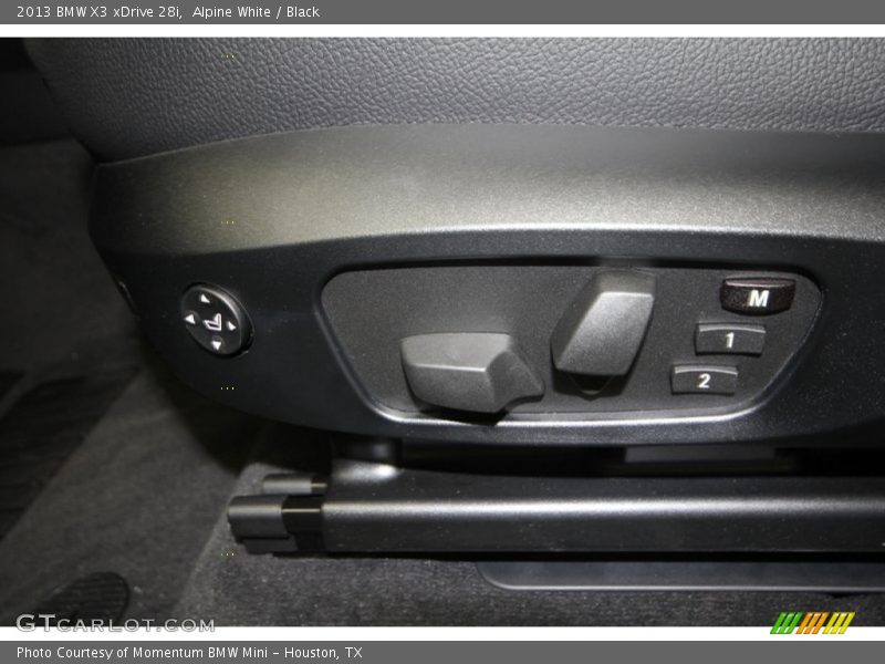 Alpine White / Black 2013 BMW X3 xDrive 28i