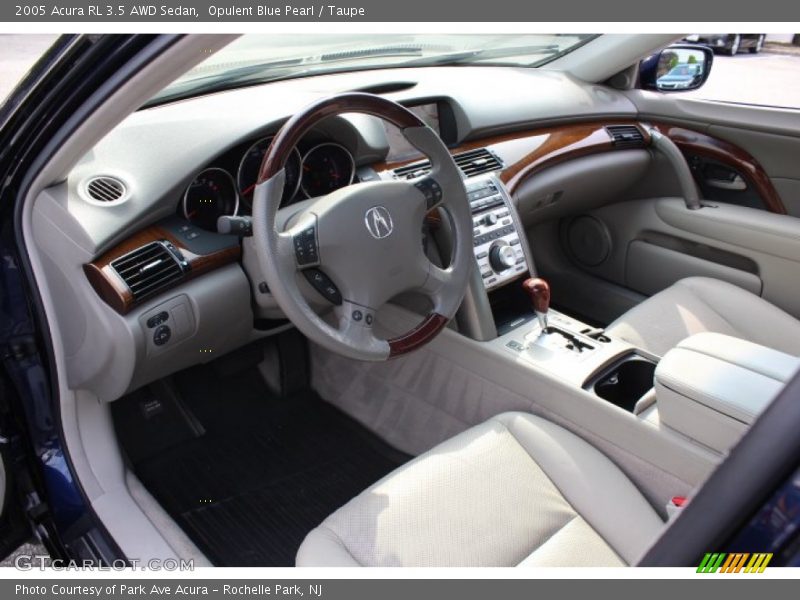 Taupe Interior - 2005 RL 3.5 AWD Sedan 
