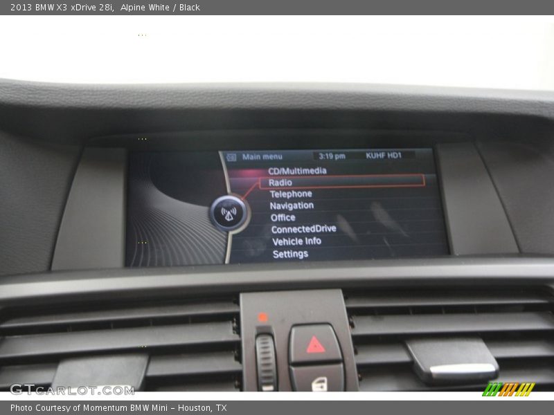 Alpine White / Black 2013 BMW X3 xDrive 28i