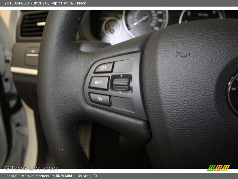 Alpine White / Black 2013 BMW X3 xDrive 28i