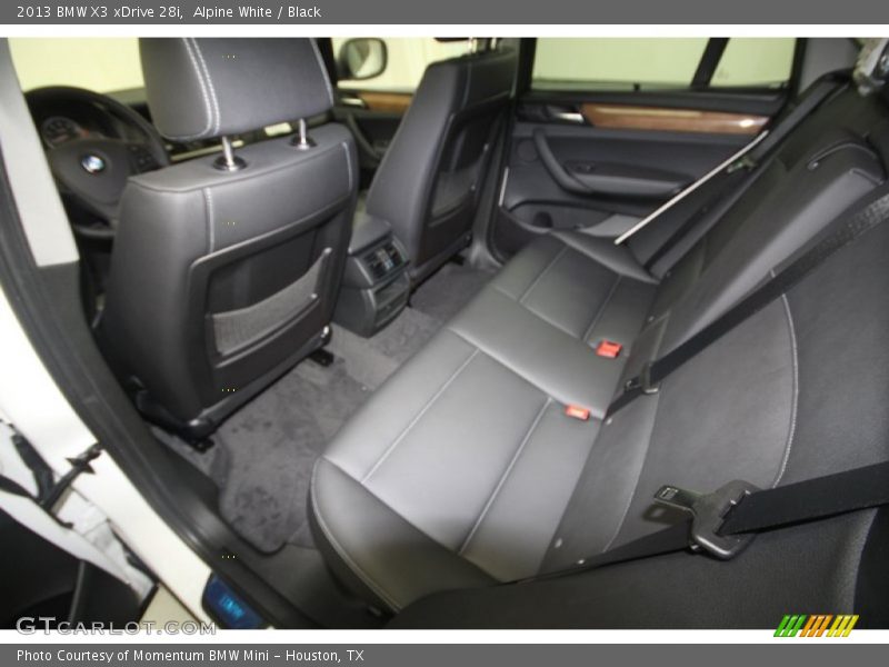 Alpine White / Black 2013 BMW X3 xDrive 28i