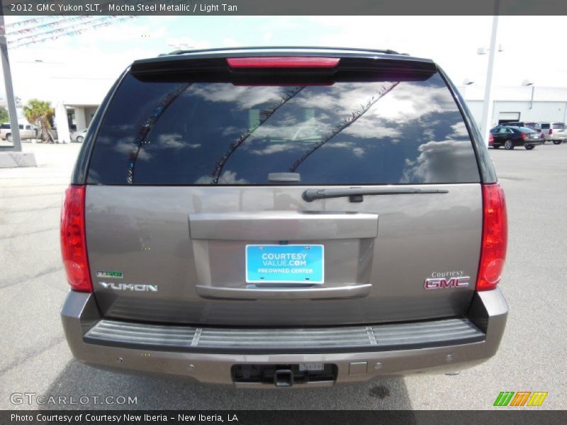 Mocha Steel Metallic / Light Tan 2012 GMC Yukon SLT