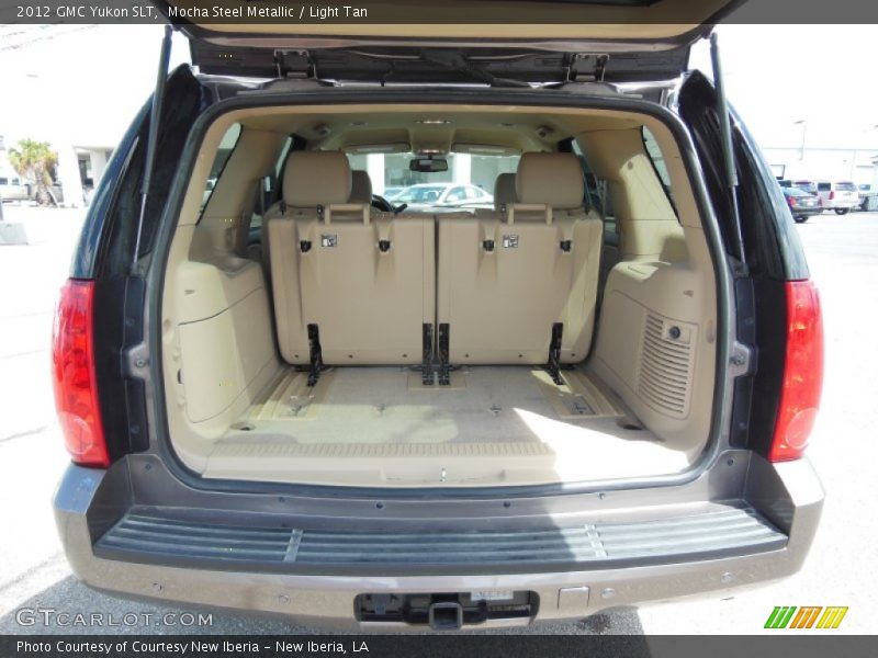 Mocha Steel Metallic / Light Tan 2012 GMC Yukon SLT