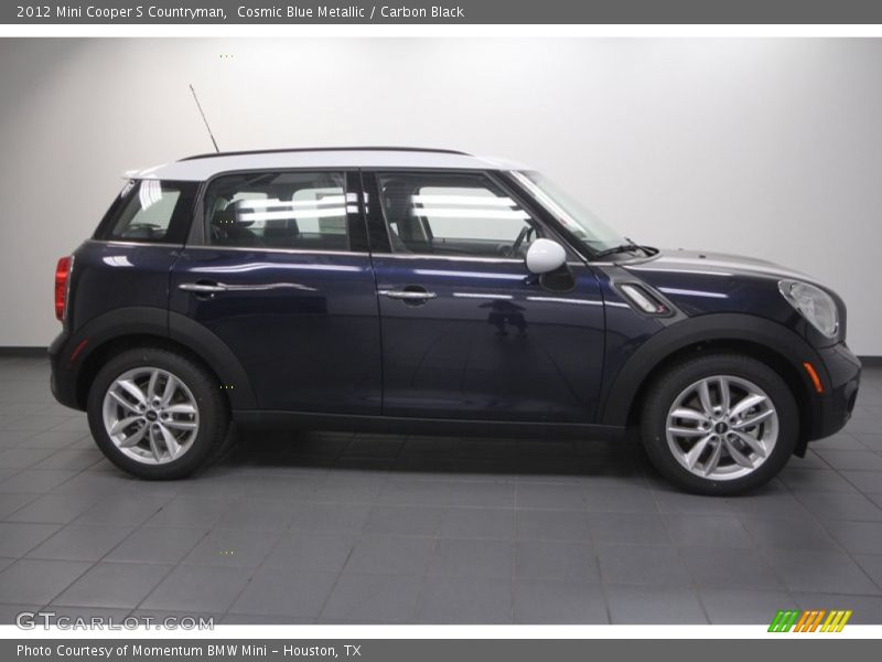 Cosmic Blue Metallic / Carbon Black 2012 Mini Cooper S Countryman