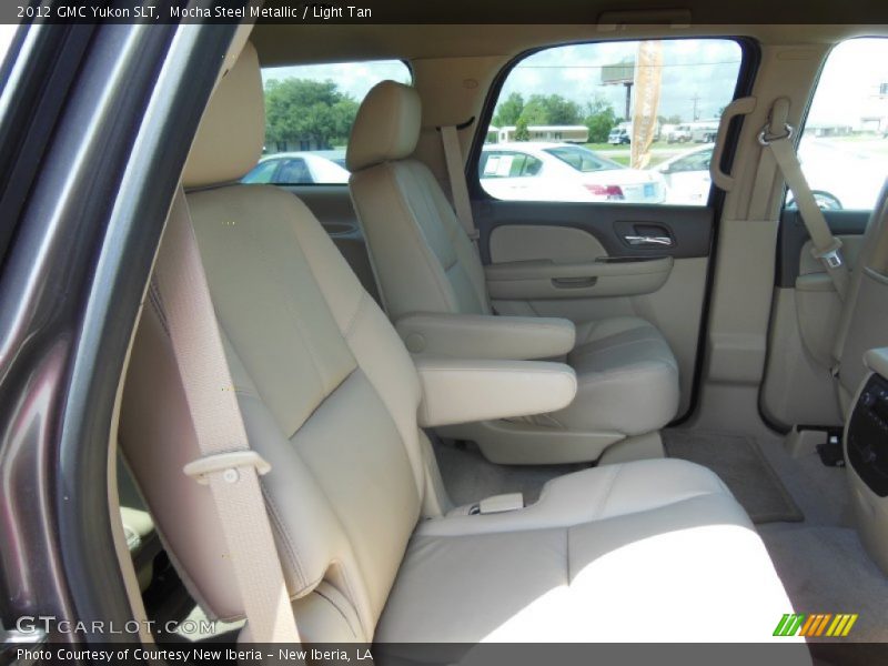 Mocha Steel Metallic / Light Tan 2012 GMC Yukon SLT