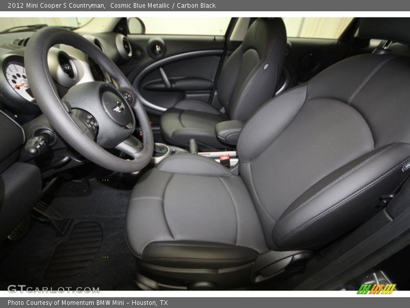 Cosmic Blue Metallic / Carbon Black 2012 Mini Cooper S Countryman
