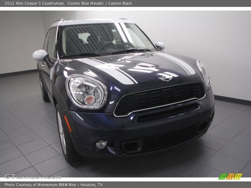 Cosmic Blue Metallic / Carbon Black 2012 Mini Cooper S Countryman