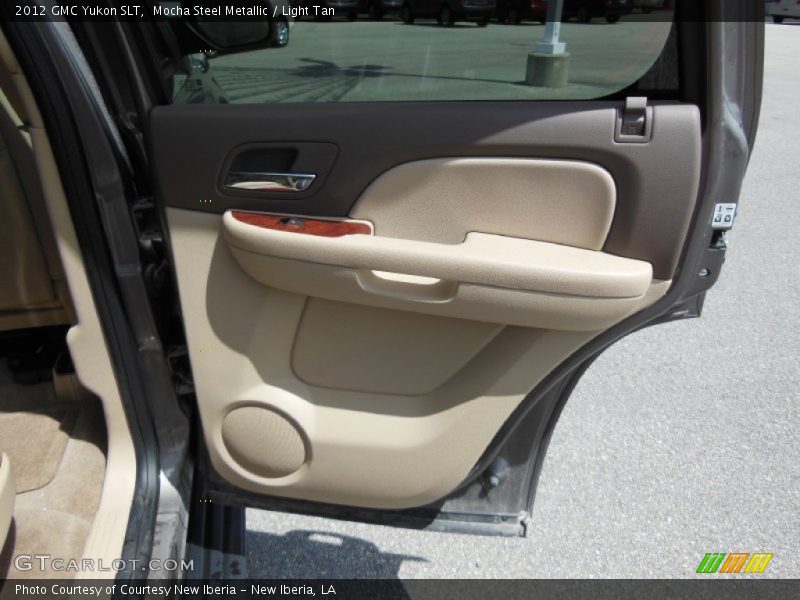 Mocha Steel Metallic / Light Tan 2012 GMC Yukon SLT