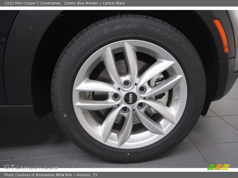 Cosmic Blue Metallic / Carbon Black 2012 Mini Cooper S Countryman