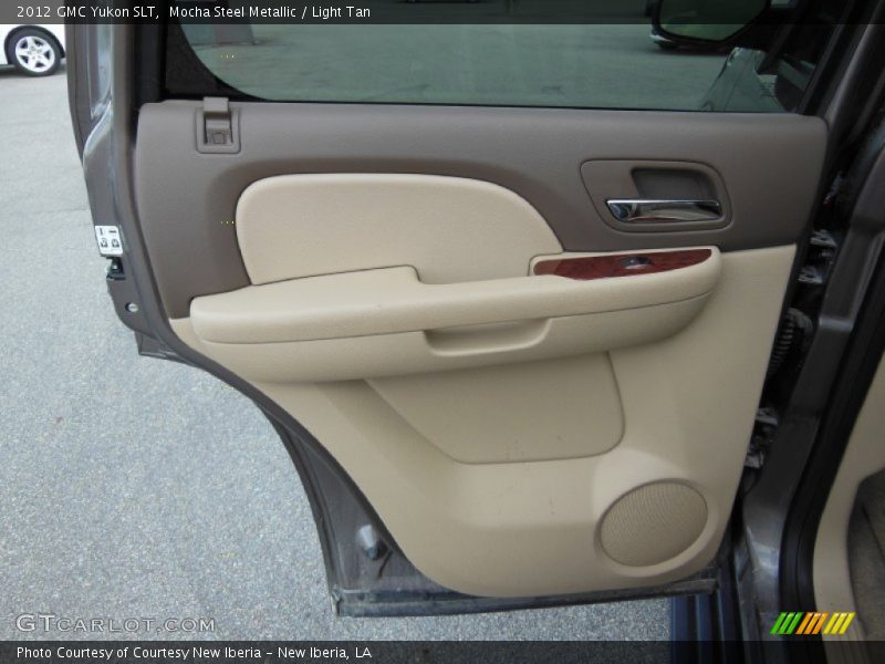 Mocha Steel Metallic / Light Tan 2012 GMC Yukon SLT