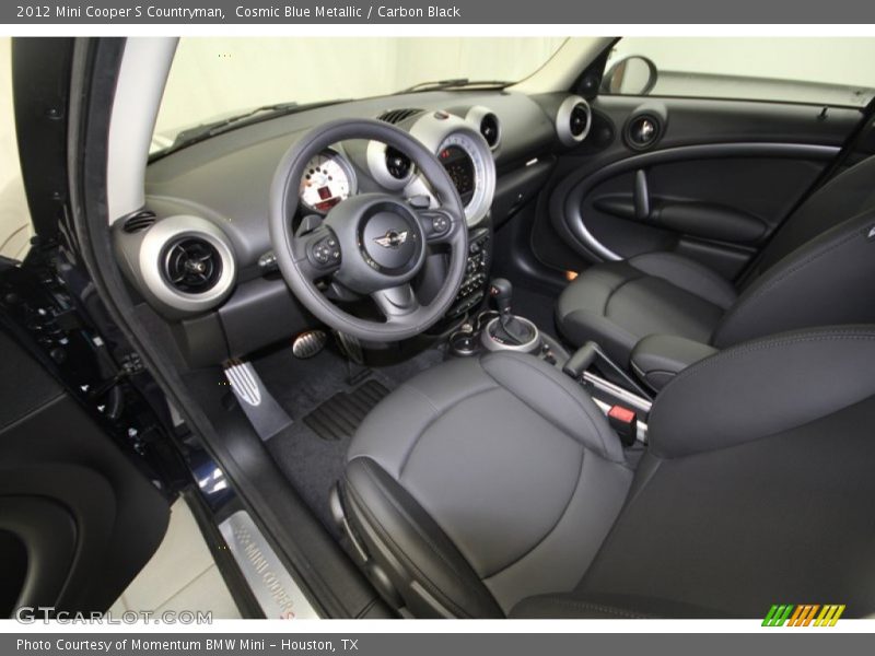Cosmic Blue Metallic / Carbon Black 2012 Mini Cooper S Countryman