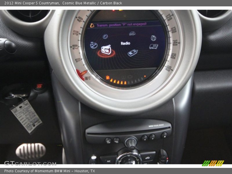 Cosmic Blue Metallic / Carbon Black 2012 Mini Cooper S Countryman