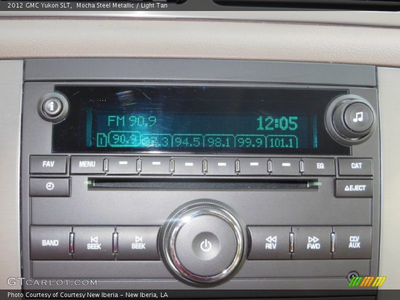 Mocha Steel Metallic / Light Tan 2012 GMC Yukon SLT