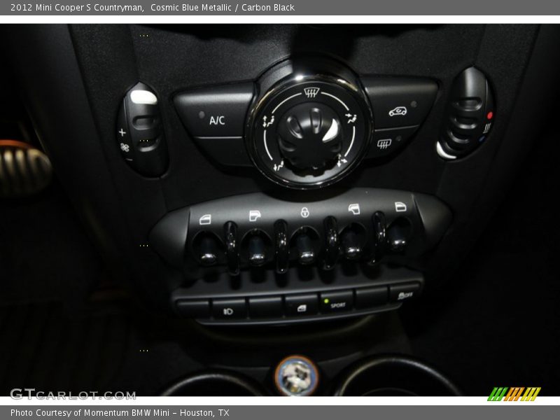Cosmic Blue Metallic / Carbon Black 2012 Mini Cooper S Countryman