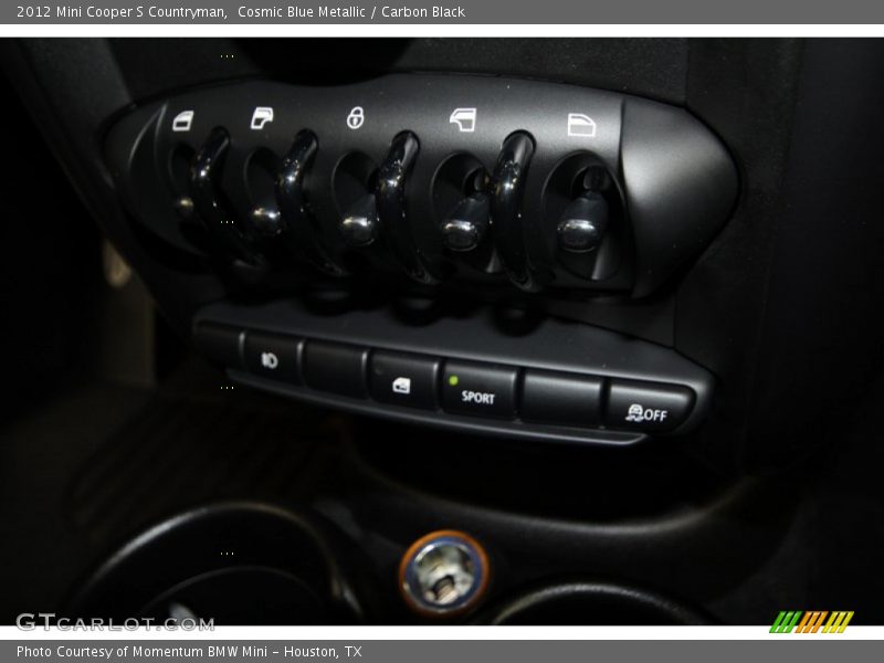 Cosmic Blue Metallic / Carbon Black 2012 Mini Cooper S Countryman