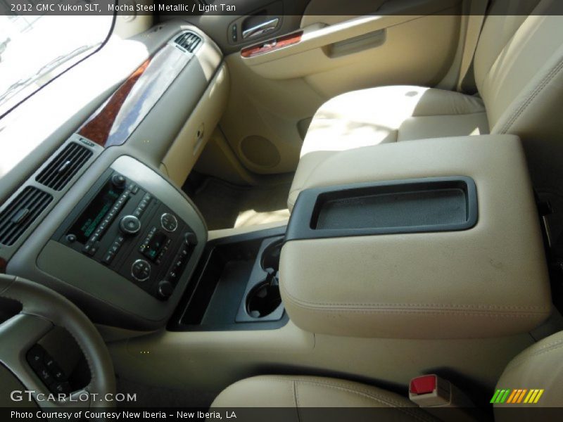 Mocha Steel Metallic / Light Tan 2012 GMC Yukon SLT