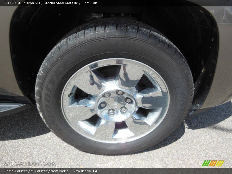 Mocha Steel Metallic / Light Tan 2012 GMC Yukon SLT