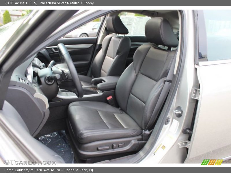 Palladium Silver Metallic / Ebony 2010 Acura TL 3.5