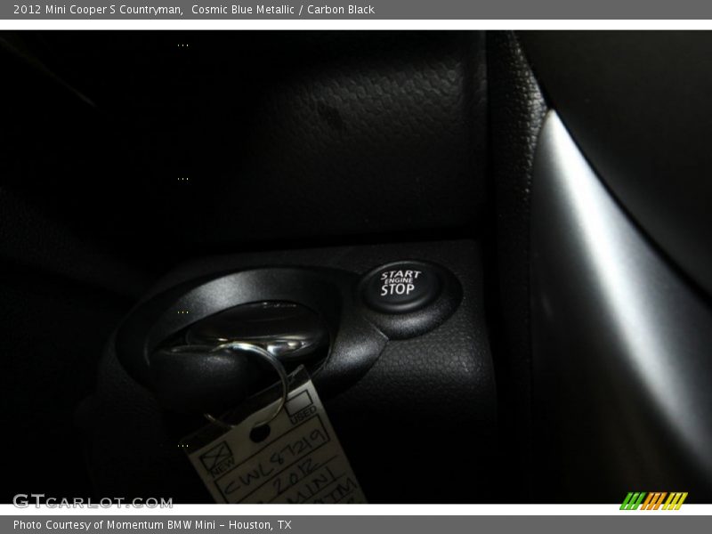 Cosmic Blue Metallic / Carbon Black 2012 Mini Cooper S Countryman