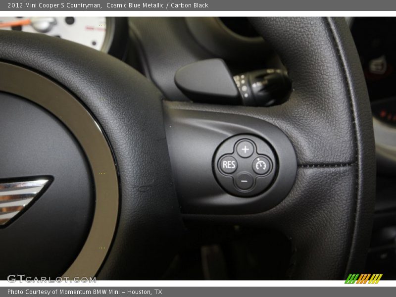 Cosmic Blue Metallic / Carbon Black 2012 Mini Cooper S Countryman