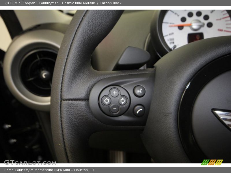 Cosmic Blue Metallic / Carbon Black 2012 Mini Cooper S Countryman