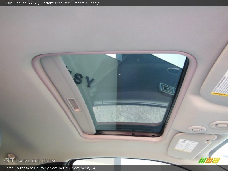 Performance Red Tintcoat / Ebony 2009 Pontiac G5 GT