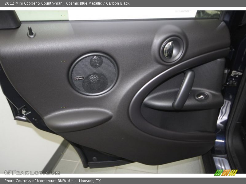 Cosmic Blue Metallic / Carbon Black 2012 Mini Cooper S Countryman