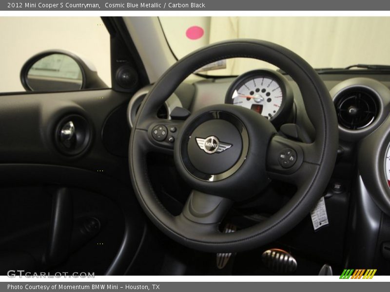 Cosmic Blue Metallic / Carbon Black 2012 Mini Cooper S Countryman