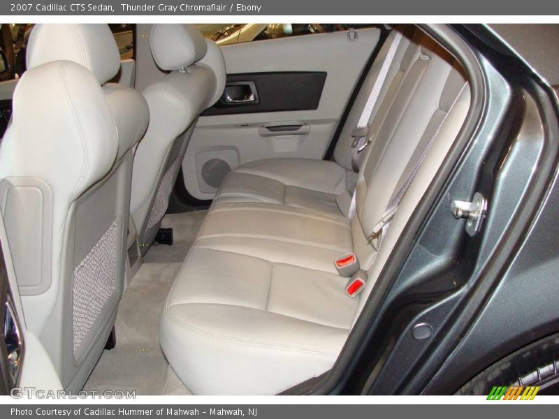Thunder Gray Chromaflair / Ebony 2007 Cadillac CTS Sedan