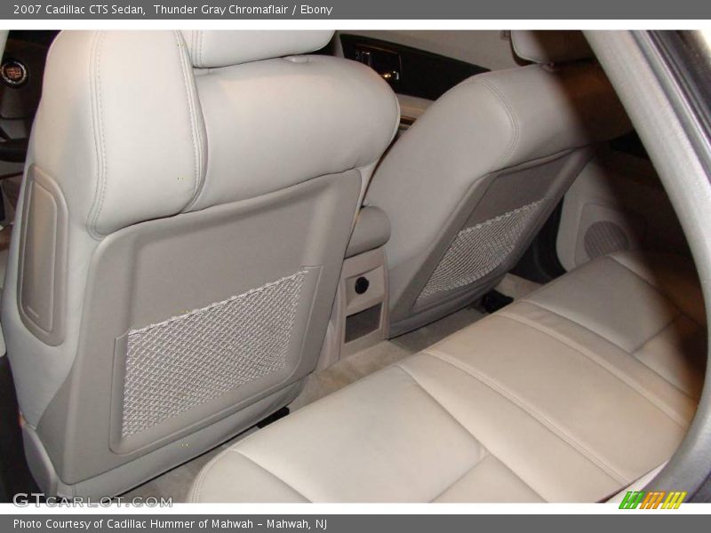 Thunder Gray Chromaflair / Ebony 2007 Cadillac CTS Sedan