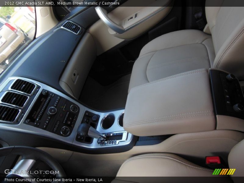 Medium Brown Metallic / Cashmere 2012 GMC Acadia SLT AWD