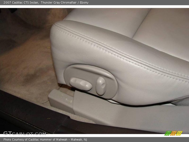 Thunder Gray Chromaflair / Ebony 2007 Cadillac CTS Sedan