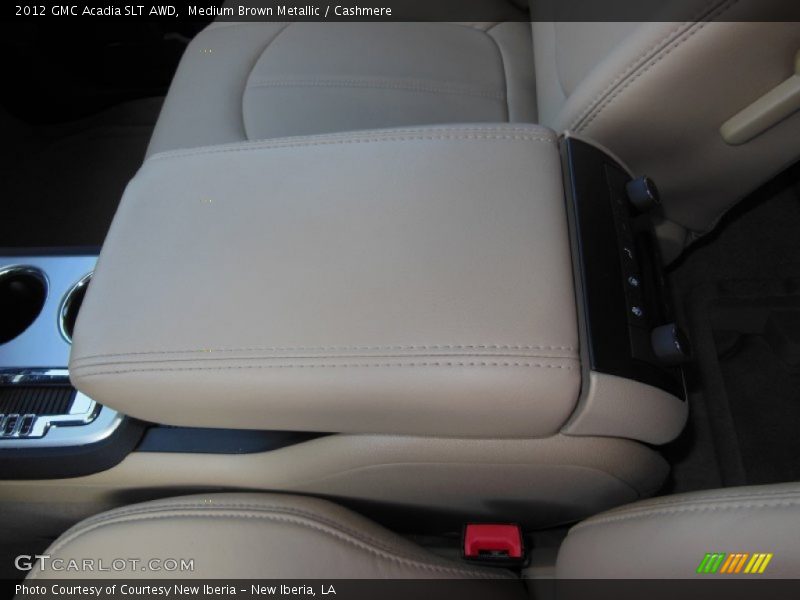 Medium Brown Metallic / Cashmere 2012 GMC Acadia SLT AWD