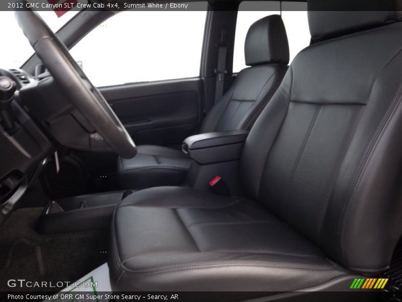 Summit White / Ebony 2012 GMC Canyon SLT Crew Cab 4x4