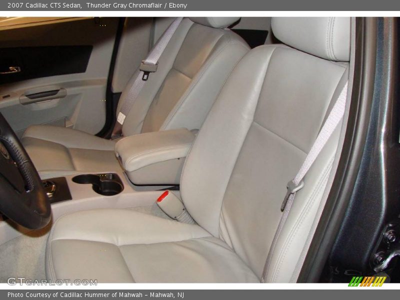 Thunder Gray Chromaflair / Ebony 2007 Cadillac CTS Sedan
