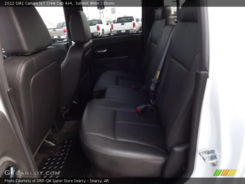 Summit White / Ebony 2012 GMC Canyon SLT Crew Cab 4x4