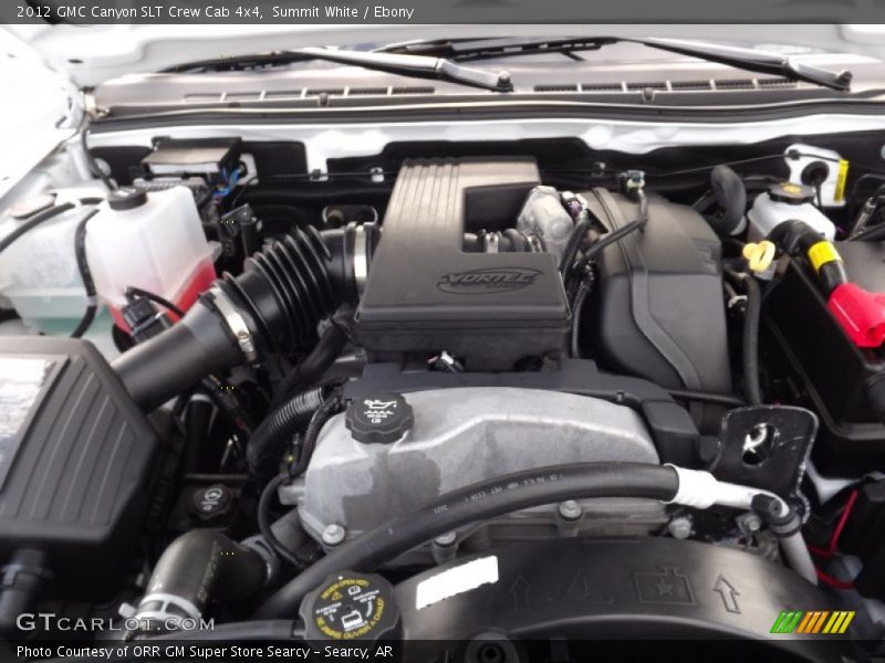  2012 Canyon SLT Crew Cab 4x4 Engine - 3.7 Liter DOHC 20-Valve 5 Cylinder