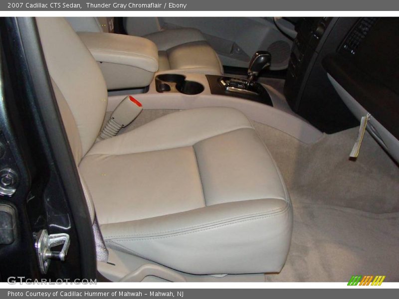 Thunder Gray Chromaflair / Ebony 2007 Cadillac CTS Sedan