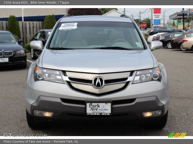 Billet Silver Metallic / Taupe 2009 Acura MDX