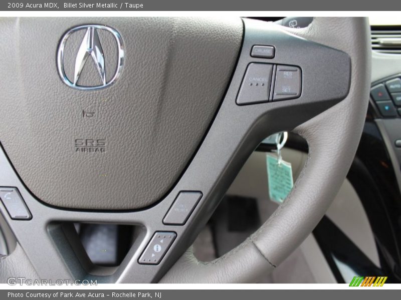 Billet Silver Metallic / Taupe 2009 Acura MDX