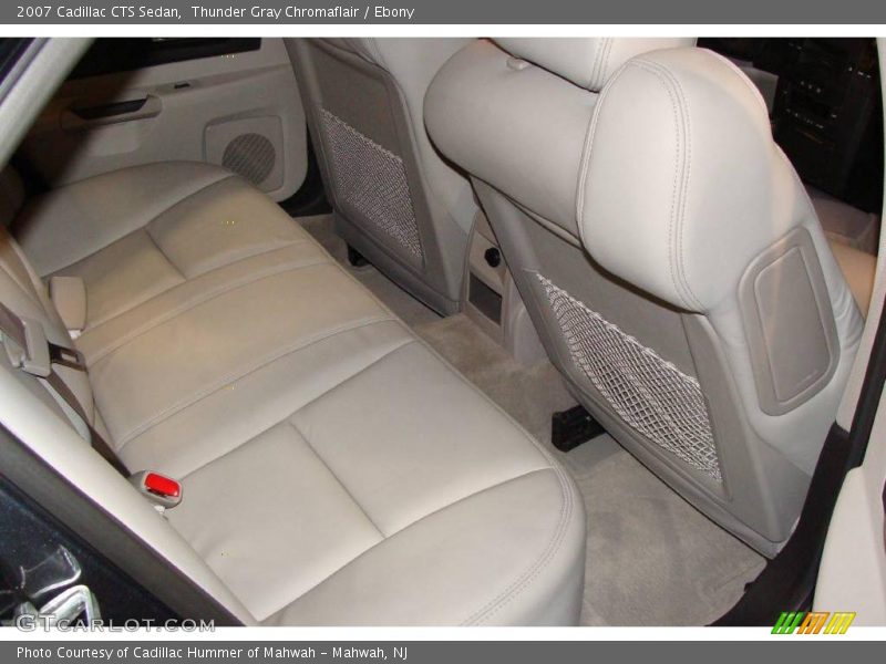 Thunder Gray Chromaflair / Ebony 2007 Cadillac CTS Sedan