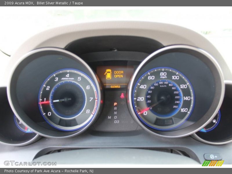 Billet Silver Metallic / Taupe 2009 Acura MDX