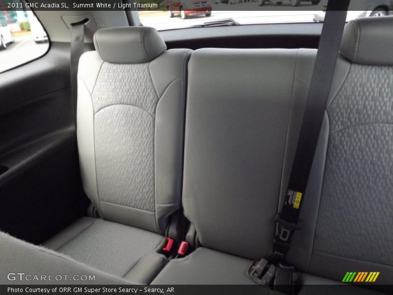 Summit White / Light Titanium 2011 GMC Acadia SL
