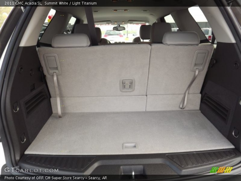 Summit White / Light Titanium 2011 GMC Acadia SL